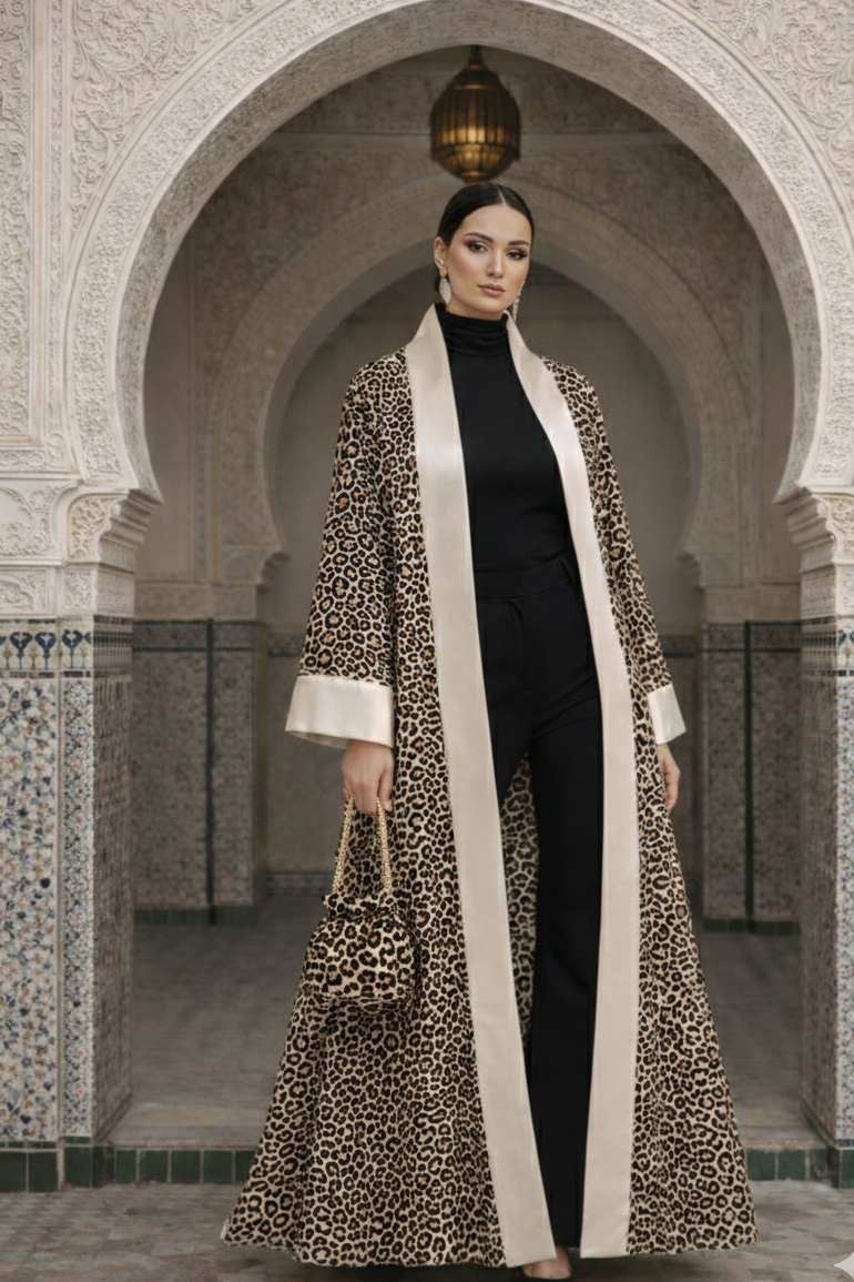 Leo Kimono Robe & Bag Set 🐆 | EGP 7000