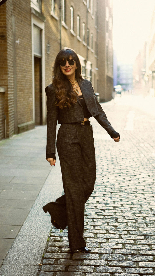 Cropped blazer